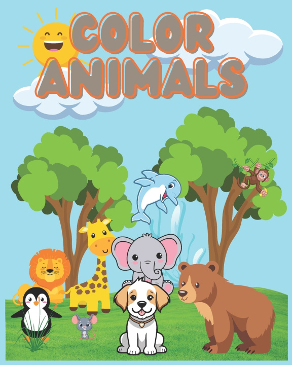 Kniha Color Animals BRODRICK S RYANS