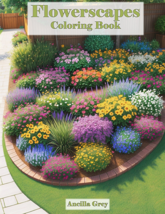 Kniha Flowerscapes Ancilla Grey