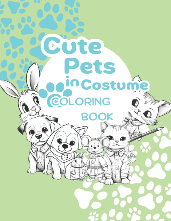 Libro Cute Pets in Costume Angelica Coro