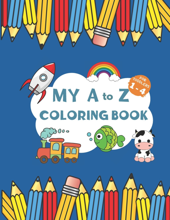 Kniha My A to Z Coloring Book SEREMA