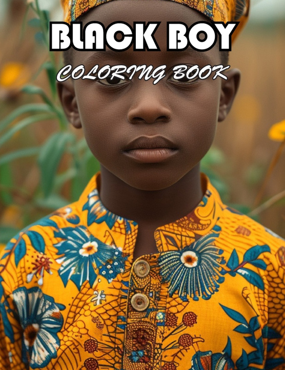 Kniha Black Boy Coloring Book David Real