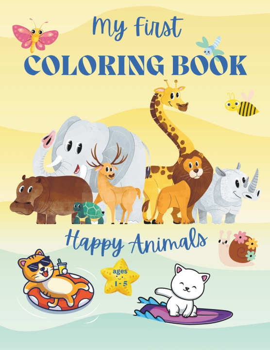 Könyv My First Coloring Book Oana Maria