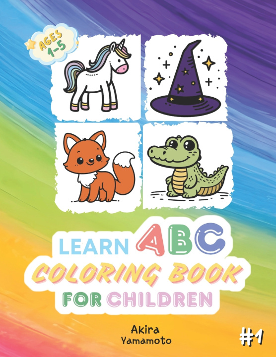 Kniha Learn ABC Coloring Book For Children Akira Yamamoto