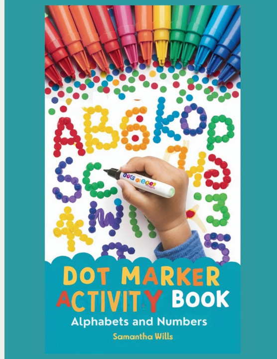 Kniha Dot marker activity book letters Samantha Wills