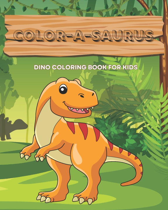 Kniha COLOR-A-SAURUS Iona Levi