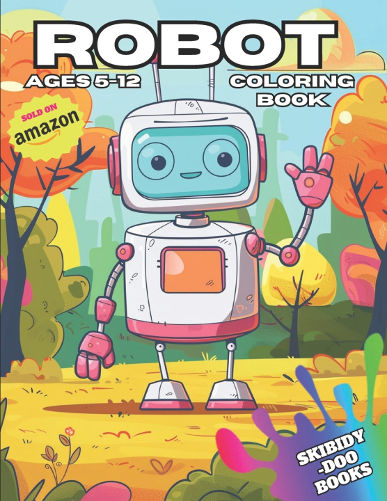 Könyv Robot coloring book Skibidy Doo