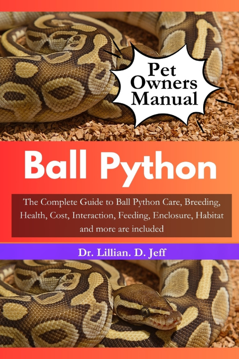 Könyv BALL PYTHON Dr. Lillian. D. Jeff