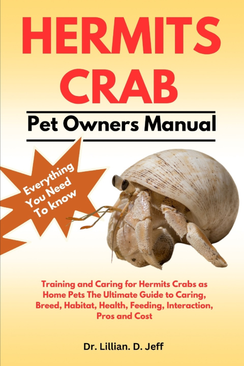 Libro HERMITS CRAB Dr. Lillian. D. Jeff