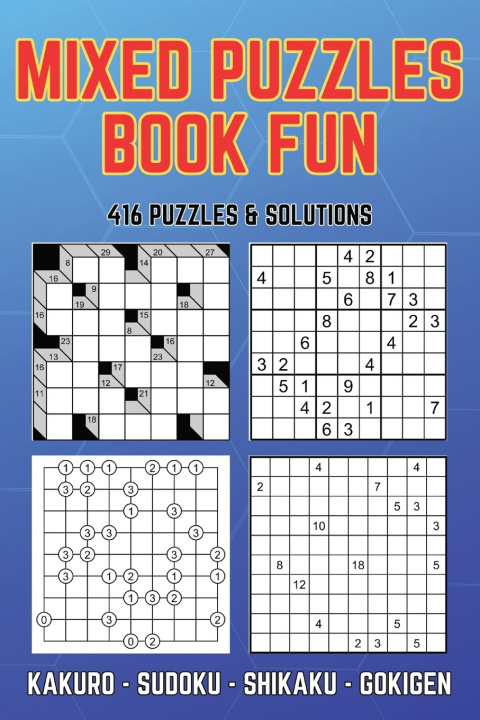 Kniha Mixed Puzzles Book Fun Lucky Life Publishing
