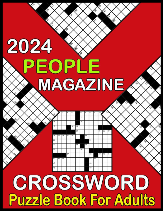 Libro 2024 People Magazine Crossword Puzzle Book For Adults Brigitte T. Porter