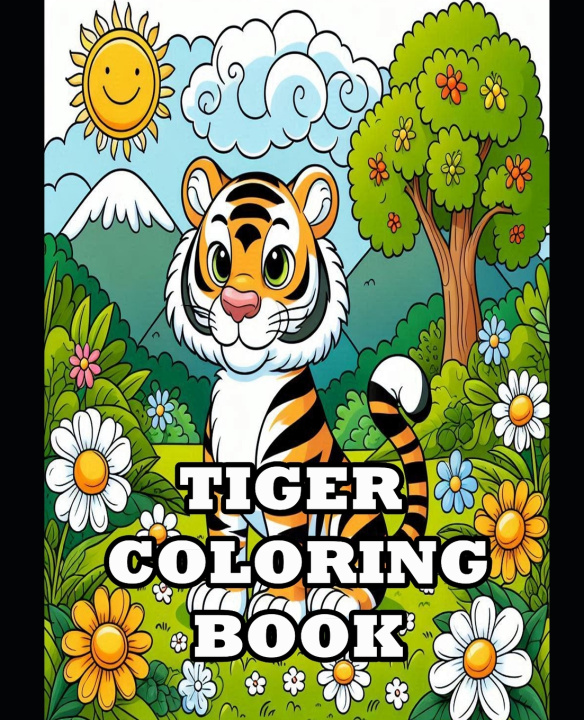 Kniha TIGER COLORING BOOK SHARIMI MUHAMAD