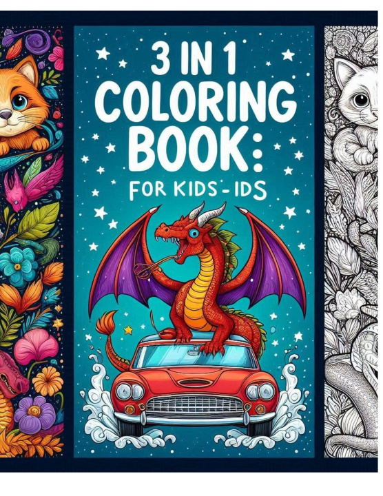 Libro COLORING BOOK FOR KIDS AGES 8-12 Hashir Zeeshan