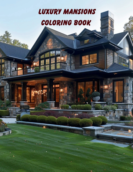 Knjiga Luxury Mansions Coloring Book Imagination Publishing