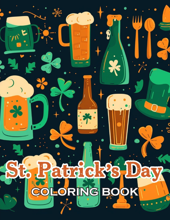 Book St. Patrick's Day Coloring Book John Nicholas