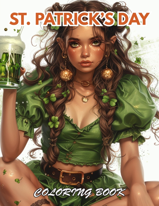 Kniha St. Patrick's Day Coloring Book Owen Scott