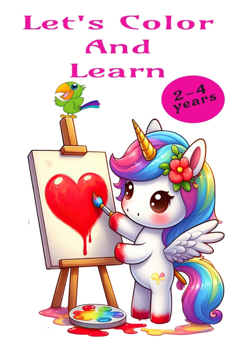 Könyv Lets Color And Learn Love P