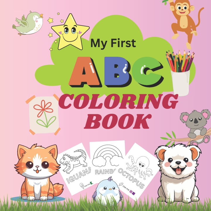 Knjiga ABC coloring book Yellowbeez Publication
