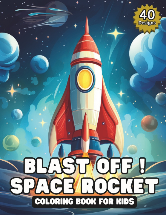 Libro Blast Off! Space Rocket Tama Kumo