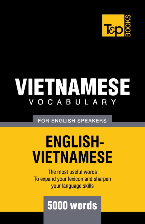 Libro Vietnamese vocabulary for English speakers - 5000 words Andrey Taranov
