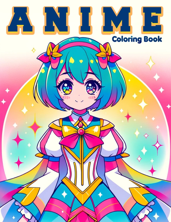 Libro Chibi Girl Coloring book Anime Lee Oliver Art