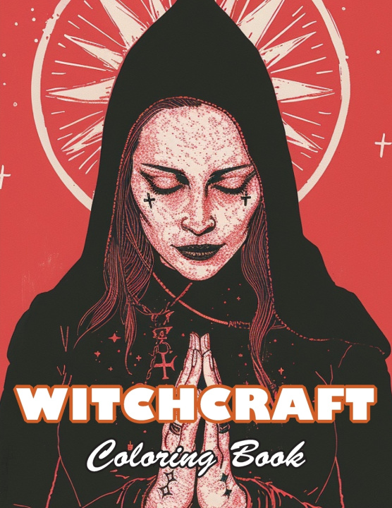 Kniha Witchcraft Coloring Book AMANDA JOHNSON