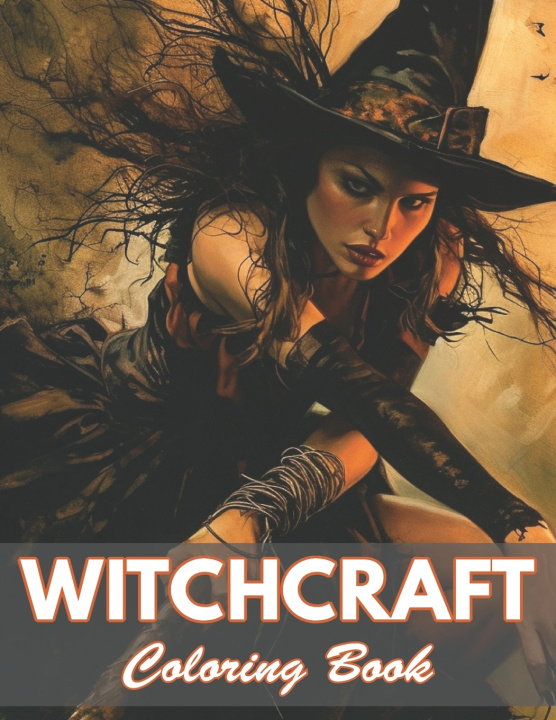 Kniha Witchcraft Coloring Book KRISTINA HARRIS
