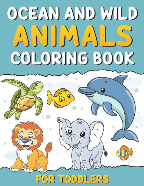 Knjiga Ocean and Wild Animals Lun-a Sage Coloring