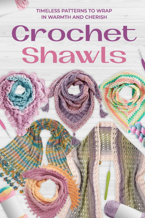 Kniha Crochet Shawls Ellie Sykes