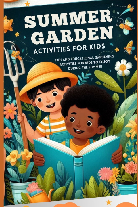 Książka Summer Garden Activities for Kids Jackie Potion