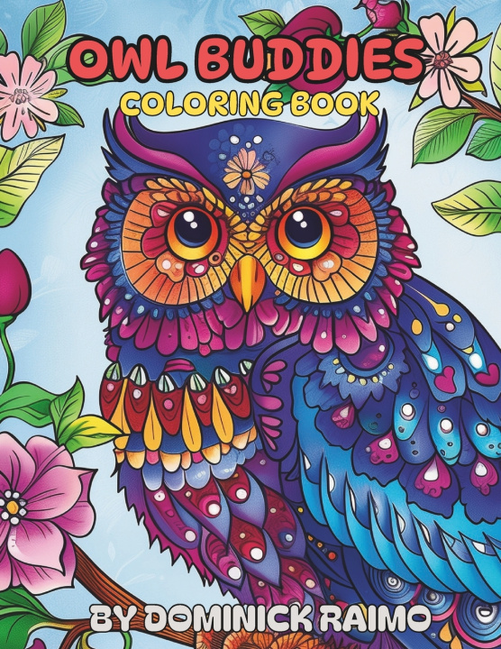 Libro Owl Buddies Coloring Book Jessica M Raimo