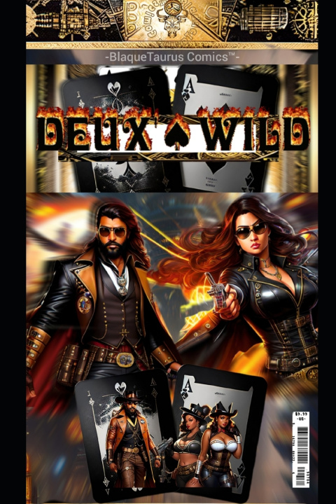 Kniha Deux' Wild™ Blaque Taurus DigiComixx