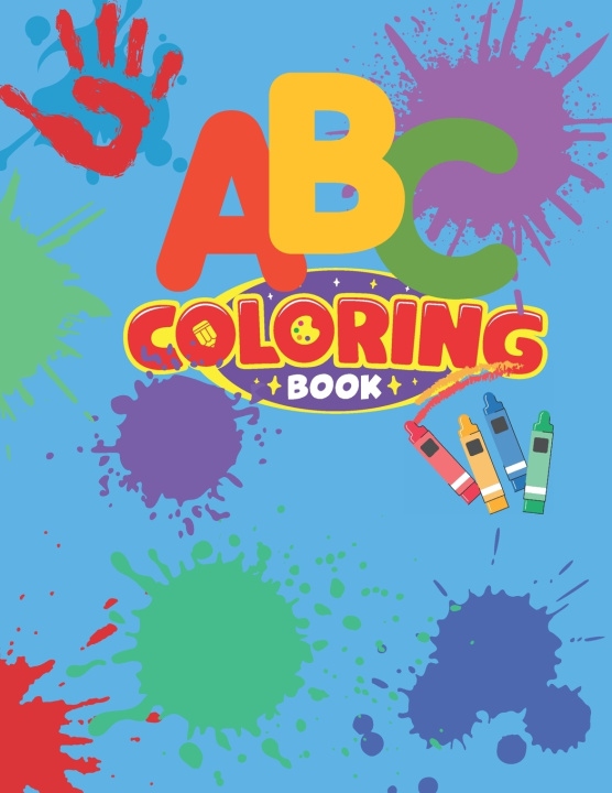 Kniha ABC Coloring Book BlackBox Manga