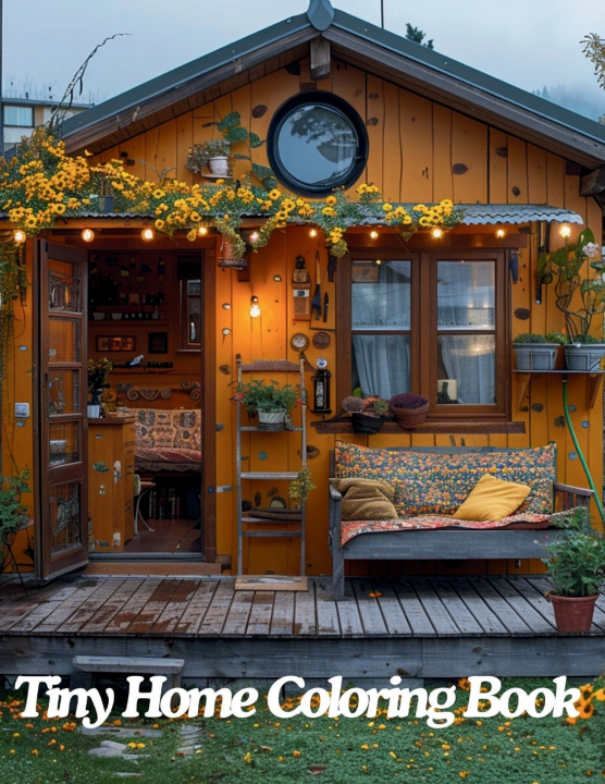 Kniha Tiny Homes Coloring Book Imagination Publishing