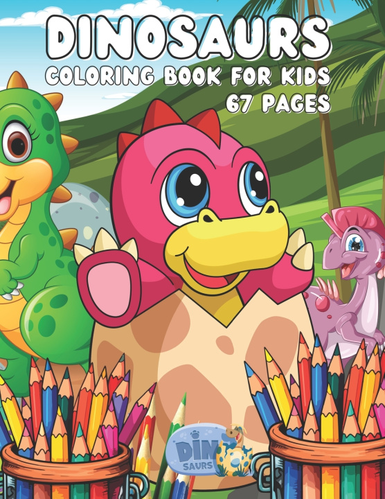 Libro Dinosaur coloring book for ages 4 and up junior ferreira