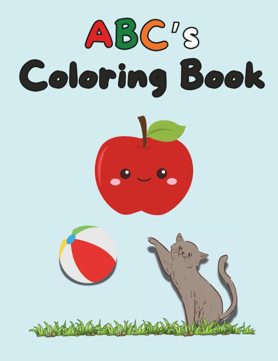 Kniha ABC's Coloring Book Gina Plumb