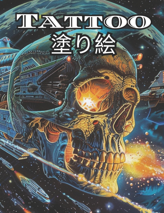 Knjiga Tattoo塗り絵 Daniha Razaq