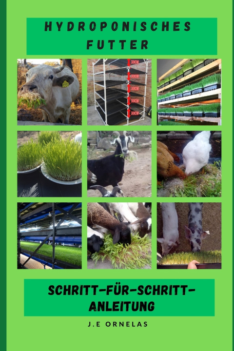 Libro Hydroponisches Futter Schritt für Schritt Anleitung J.E Ornelas