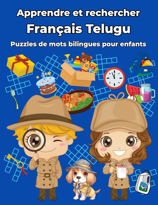 Knjiga Français Telugu Puzzles de mots bilingues pour enfants Joanna Bourdette