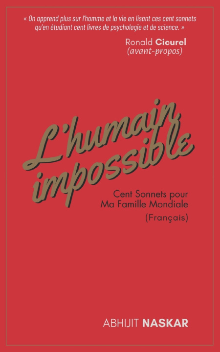 Książka L'humain Impossible Abhijit Naskar