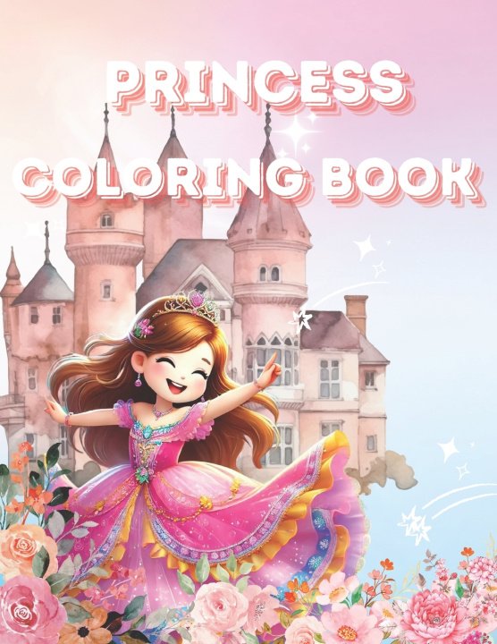 Könyv Princess Coloring Book Kanokwan Thongyoi