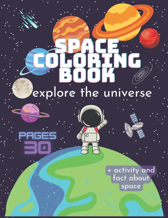 Kniha Space Coloring Book Olena S. Tkachuk