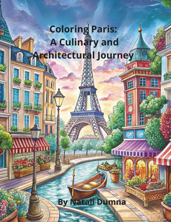 Kniha Coloring Paris Natali Dumna