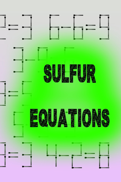 Книга Sulfur Equations raouf raf