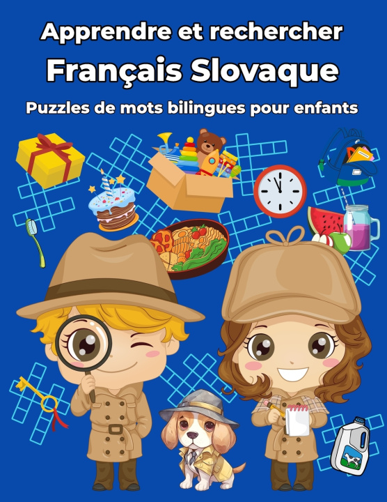 Kniha Français Slovaque Puzzles de mots bilingues pour enfants Joanna Bourdette