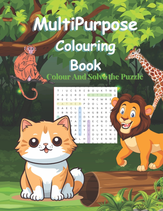 Kniha Multipurpose Coloring Book ATZ Publication