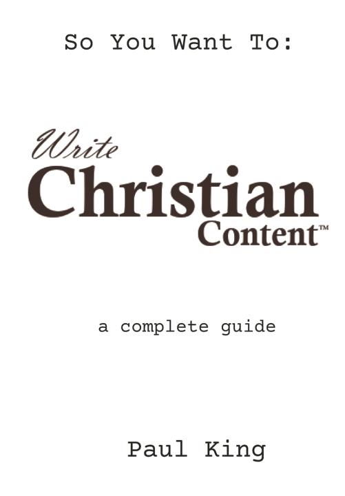 Könyv Write Christian Content RMM Publishing