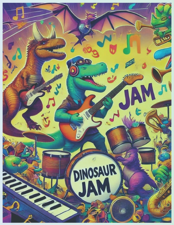 Könyv Dinosaur Jam Jamon VaRon Allen