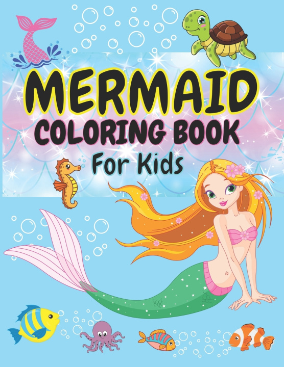 Книга Mermaid Coloring Book Julisa Lawrence