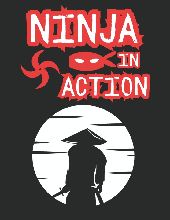 Kniha NINJA Action Coloring Book Ninja go