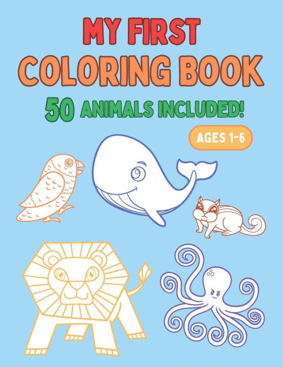 Könyv Animal Coloring Book Ana Castille